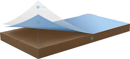 Anti-fingerprint hpl laminate